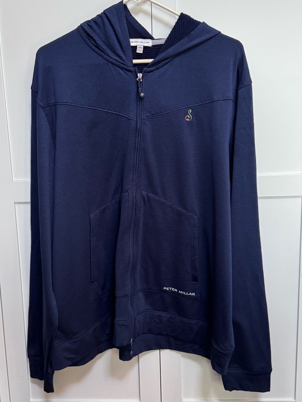 Peter Millar Beaumont Crown Sport Zip Hoodie Streamsong Resort Golf Apparel XXL